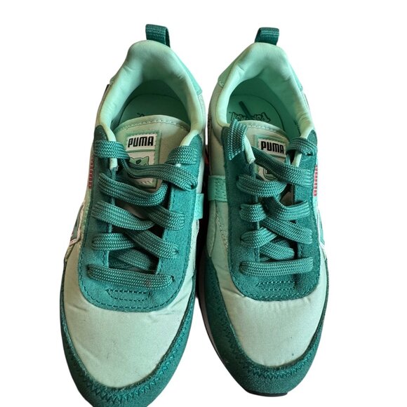 Puma‎ X Pokémon Bulbasaur Kids Sneakers NIB Size 1.5C - Picture 4 of 12